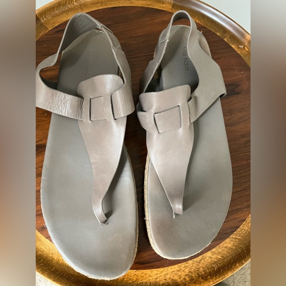 Vince Flint Platform Sandal Size 11 in Grey - Picture 8 of 8